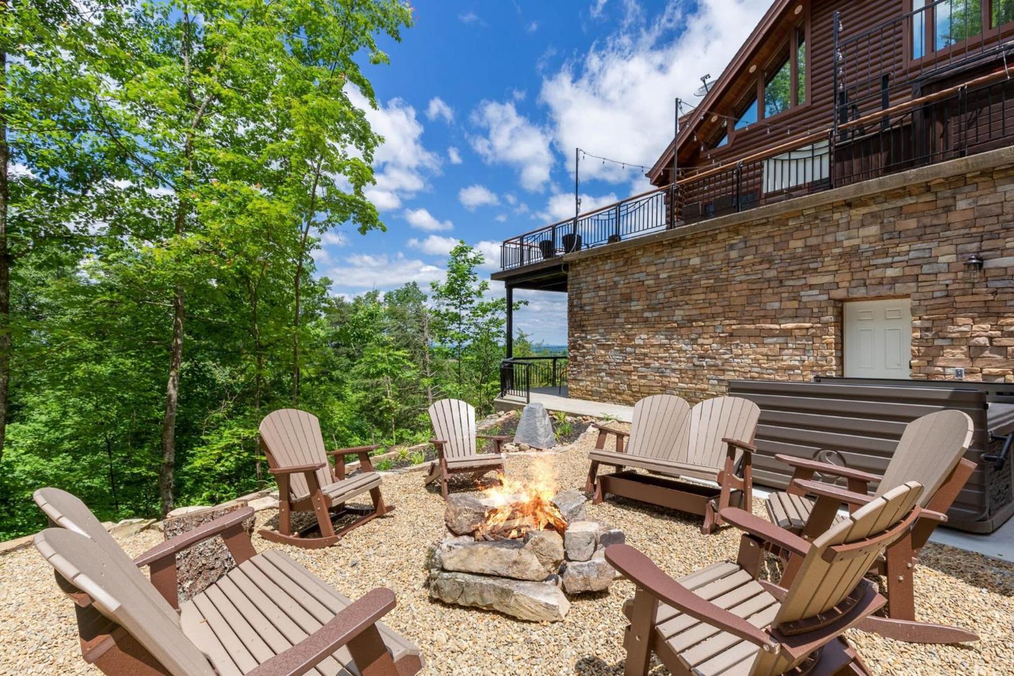 Tanglewood Mountain Lodge By Stony Brook Cabins Sevierville Exterior foto